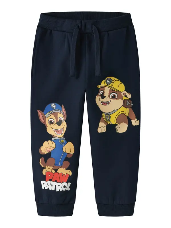 NAME IT NAME IT Hlače 'NMMJeep Paw'  modra / temno modra / karamel / rumena