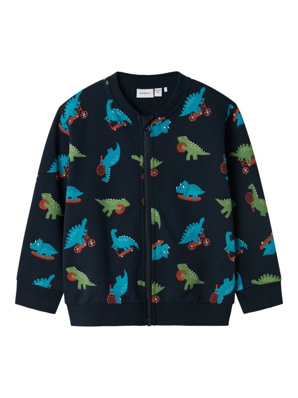 NAME IT NAME IT Jopa na zadrgo  modra / marine / zelena / temno oranžna