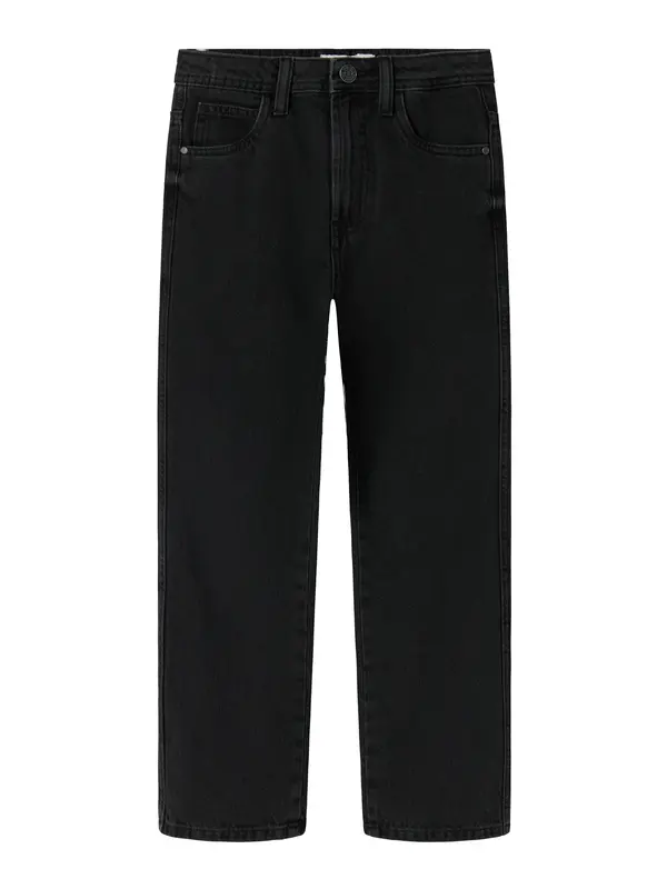 NAME IT NAME IT Kavbojke  črn denim
