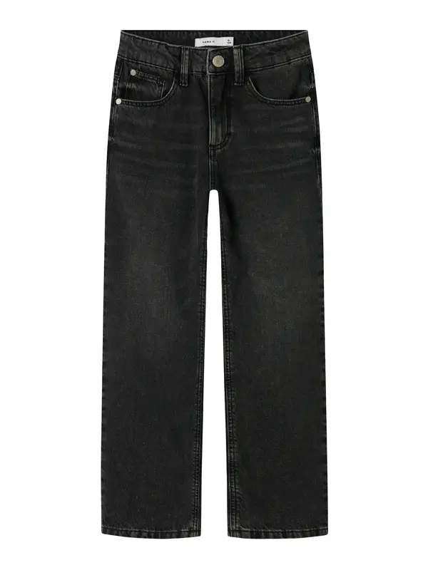 NAME IT NAME IT Kavbojke 'NKFRose'  črn denim