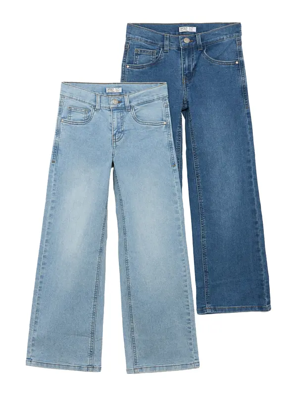 NAME IT NAME IT Kavbojke 'NKFROSE'  moder denim / svetlo modra