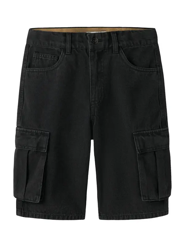 NAME IT NAME IT Kavbojke 'NKMBEN'  črn denim