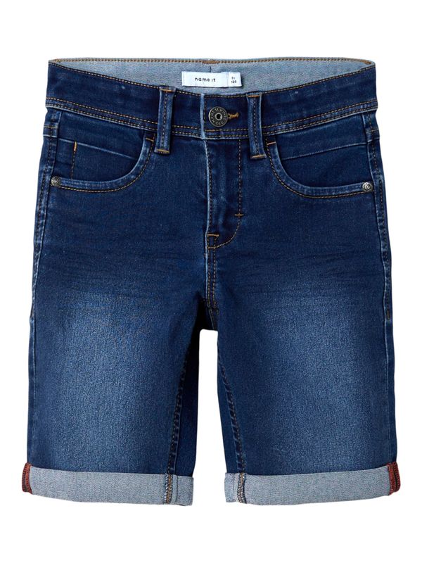 NAME IT NAME IT Kavbojke 'Sofus'  temno modra