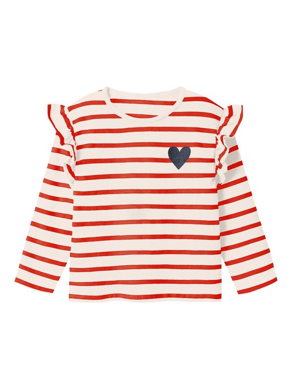 NAME IT NAME IT Majica  bež / mornarska / grenada