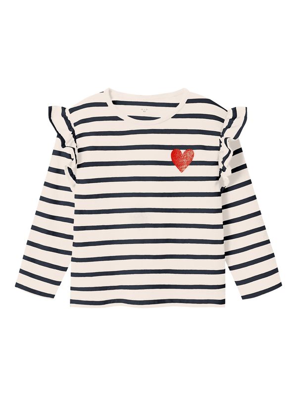 NAME IT NAME IT Majica  bež / oranžna / rdeča / črna