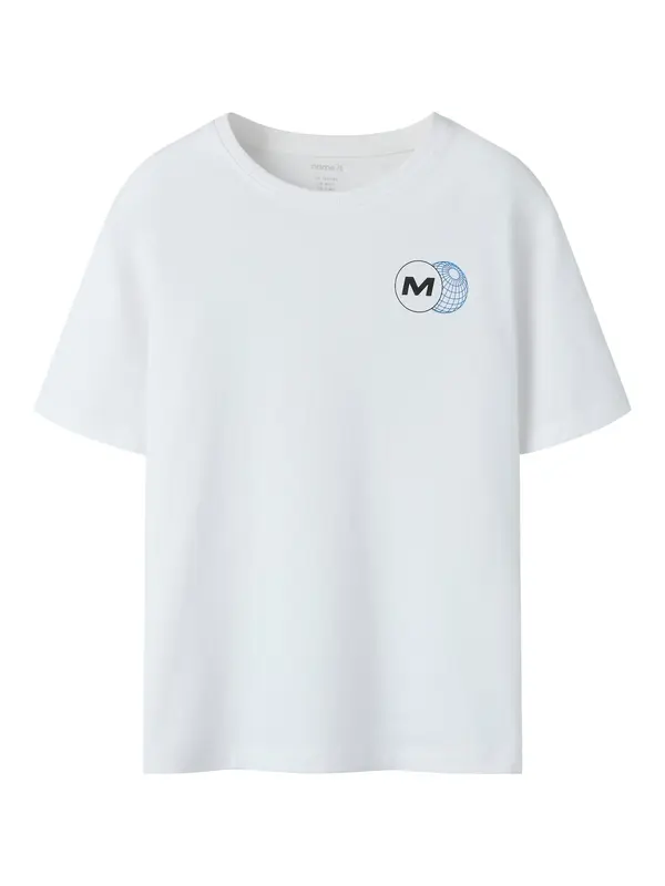 NAME IT NAME IT Majica  modra / črna / bela