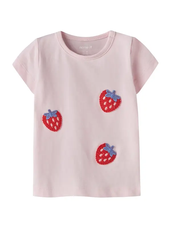 NAME IT NAME IT Majica 'NBFJEANELLE'  safir / rosé / rdeča / bela