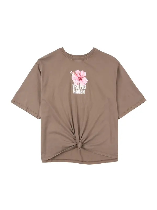 NAME IT NAME IT Majica 'NKFHasel'  brokat / pitaja / rosé / bela
