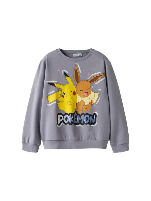 NAME IT NAME IT Majica 'NKFJYD POKEMON'  karamel / rumena / mauve / črna