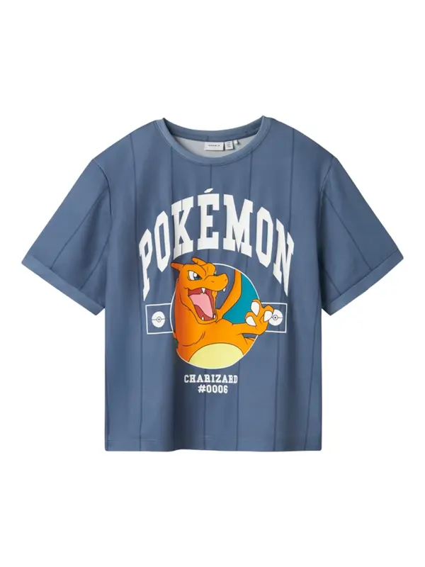 NAME IT NAME IT Majica 'NKMMELT POKEMON'  safir / rumena / oranžna / bela