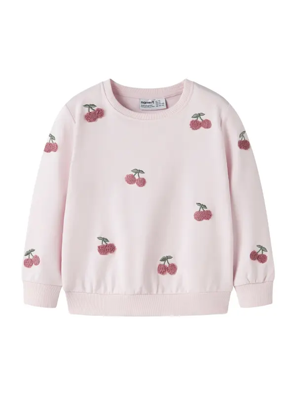 NAME IT NAME IT Majica 'NMFFairy'  temno zelena / rosé / pastelno roza