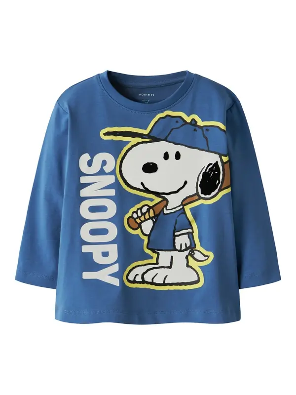 NAME IT NAME IT Majica 'NMMDENIS SNOOPY'  safir / karamel / rumena / bela