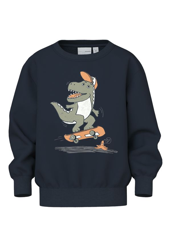 NAME IT NAME IT Majica 'NMMVILDAR'  marine / svetlo zelena / oranžna / bela