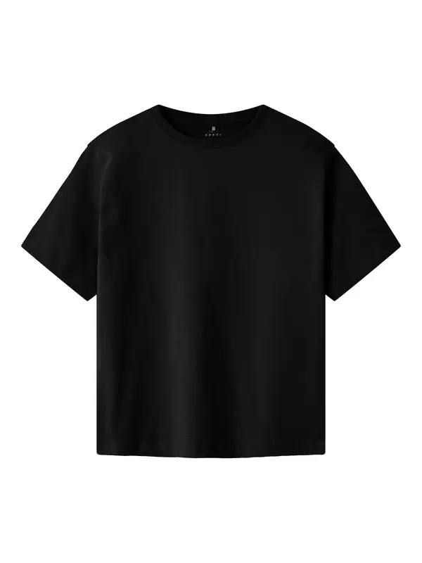 NAME IT NAME IT Majica 'Vobbo'  črna