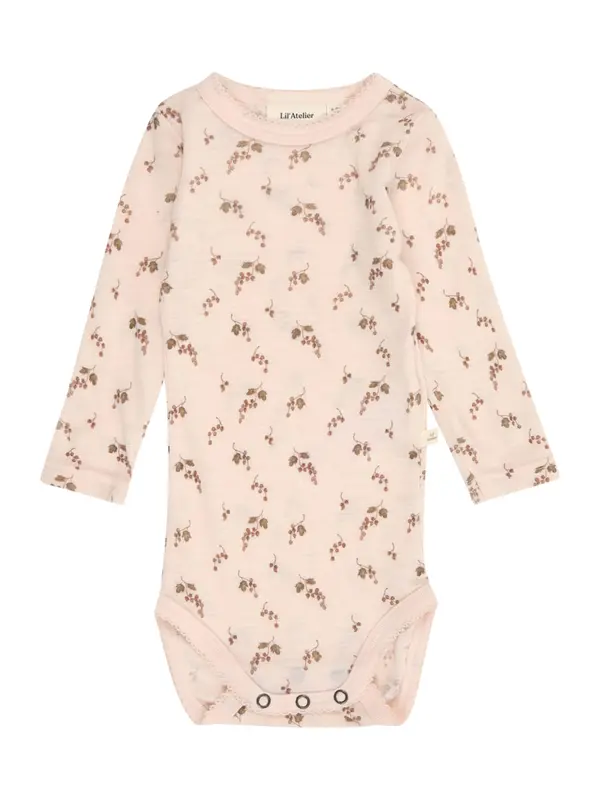 NAME IT NAME IT Pajac/bodi 'NBFNOEL NIA'  rjava / pastelno roza