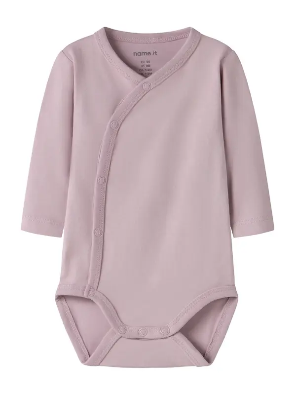 NAME IT NAME IT Pajac/bodi 'NBFVULLA'  rosé