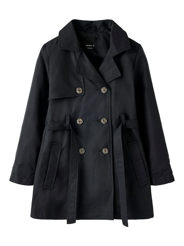 NAME IT NAME IT Plašč 'NKFMADELIN'  črna