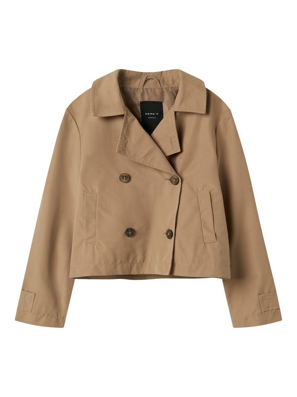 NAME IT NAME IT Plašč 'NKFMADELIN'  gorčica