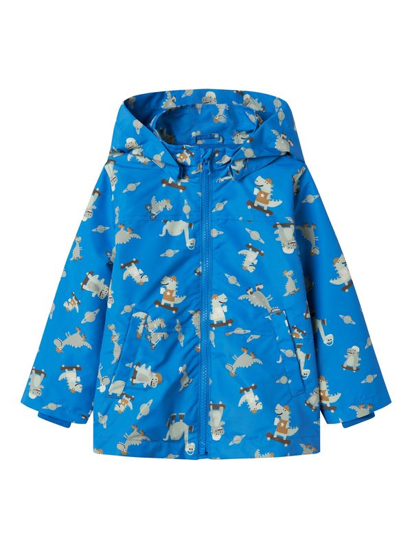 NAME IT NAME IT Prehodna jakna 'NMMMAX'  nebeško modra / konjak / pastelno zelena / bela