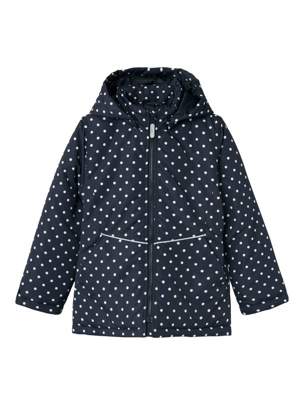 NAME IT NAME IT Prehodna jakna  nočno modra / off-bela
