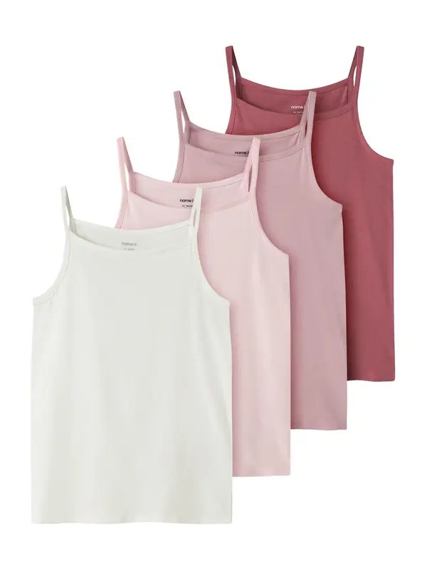 NAME IT NAME IT Spodnja majica  mauve / roza / burgund / bela