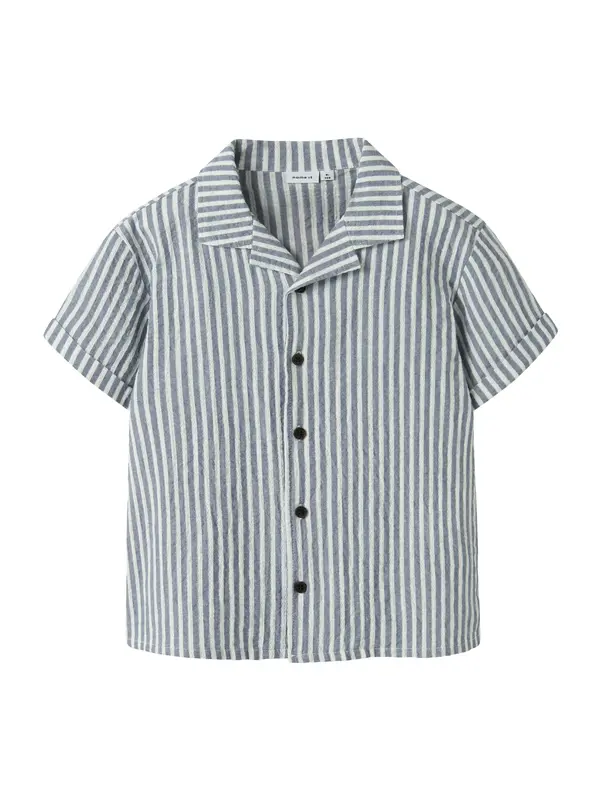 NAME IT NAME IT Srajca 'NKMFEDENIS'  indigo / bela