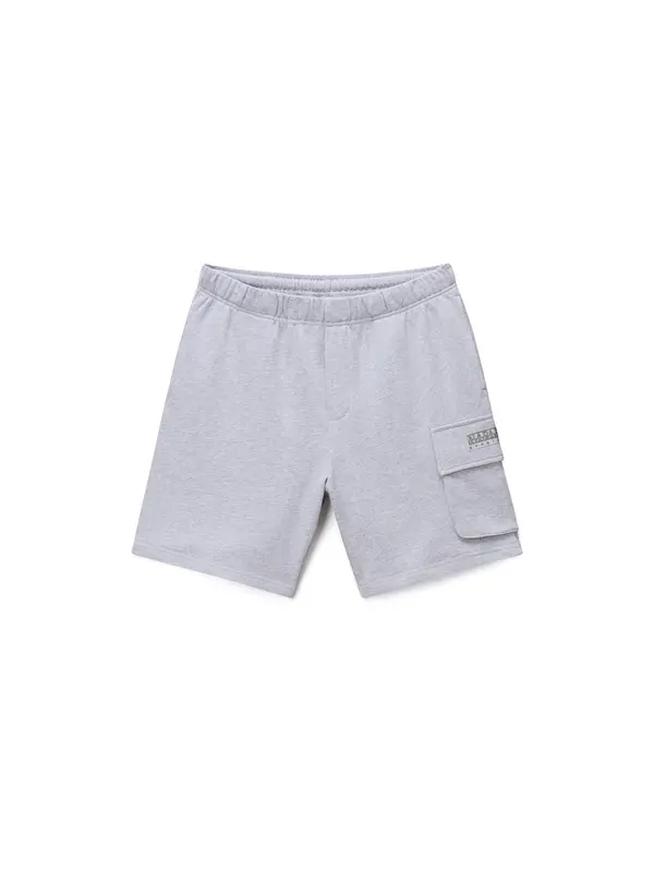 NAPAPIJRI NAPAPIJRI Hlače 'N-BOX LOGO CARGO'  svetlo siva