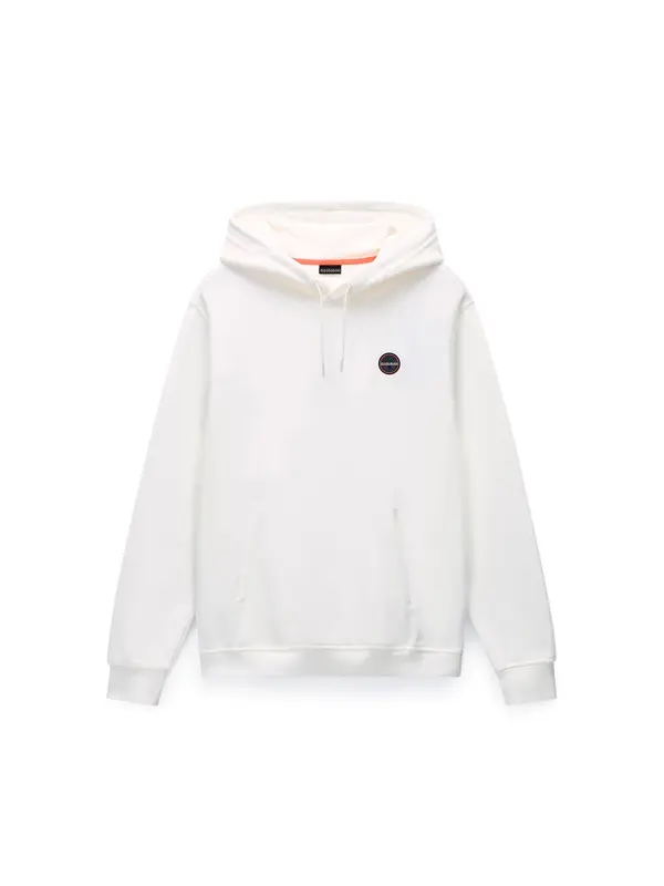 NAPAPIJRI NAPAPIJRI Majica 'B-Badge'  oranžna / črna / bela