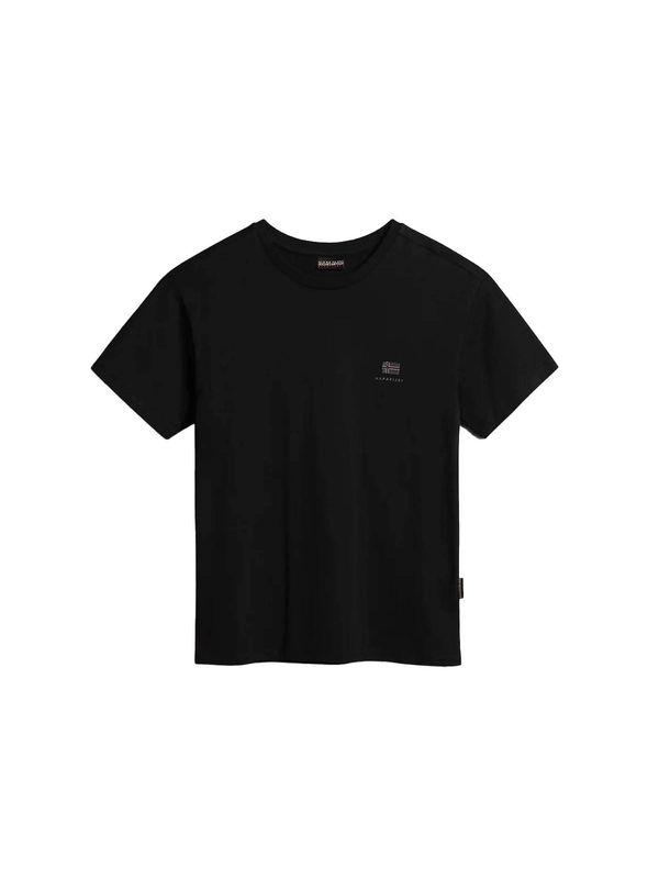 NAPAPIJRI NAPAPIJRI Majica 'Nina'  črna / bela