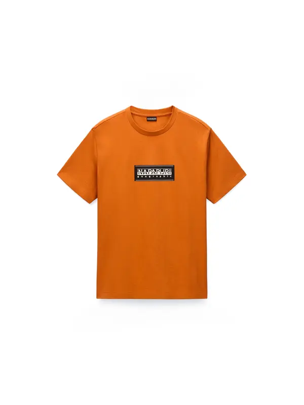 NAPAPIJRI NAPAPIJRI Majica  oranžna / črna / bela