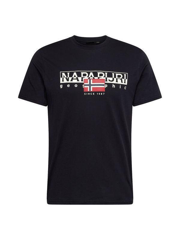 NAPAPIJRI NAPAPIJRI Majica 'S-AYLMER'  črna