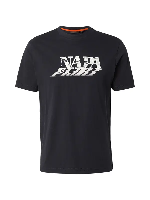 NAPAPIJRI NAPAPIJRI Majica 'S-LODESTAR'  črna / bela