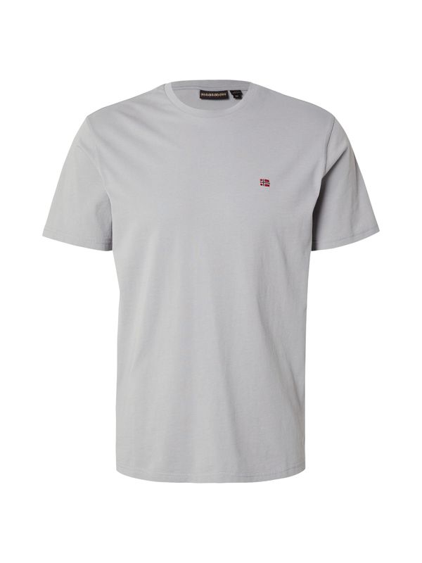 NAPAPIJRI NAPAPIJRI Majica 'SALIS'  svetlo siva