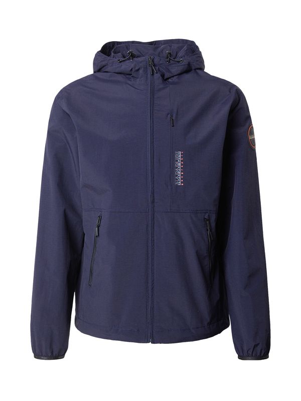 NAPAPIJRI NAPAPIJRI Prehodna jakna 'A-TUNDRA'  marine / svetlo siva