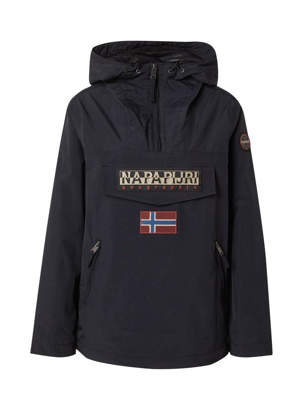 NAPAPIJRI NAPAPIJRI Prehodna jakna 'RAINFOREST'  bež / temno modra / rdeča / črna