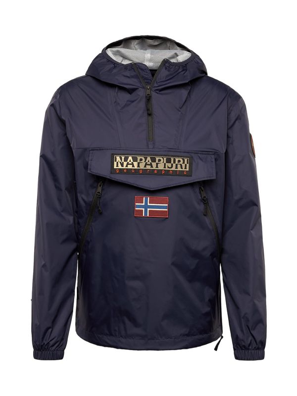 NAPAPIJRI NAPAPIJRI Prehodna jakna 'RAINFOREST'  modra / marine / temno rdeča / črna