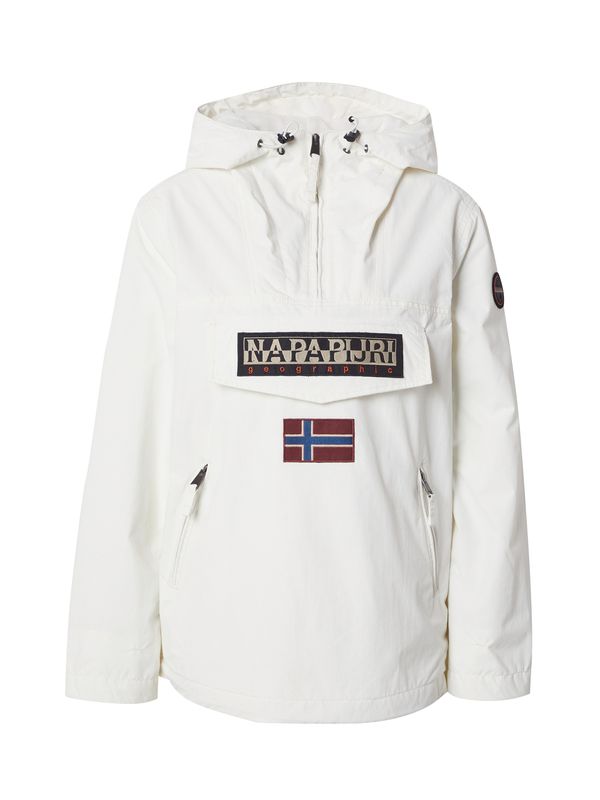 NAPAPIJRI NAPAPIJRI Prehodna jakna 'RAINFOREST'  rdeča / črna / bela