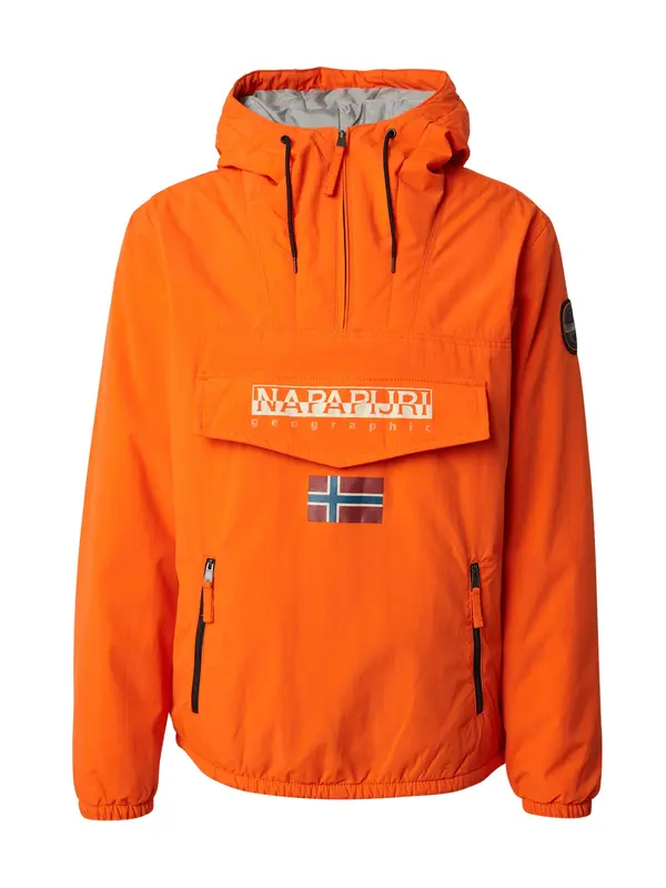NAPAPIJRI NAPAPIJRI Prehodna jakna 'SHADE'  svetlo modra / oranžno rdeča / bela