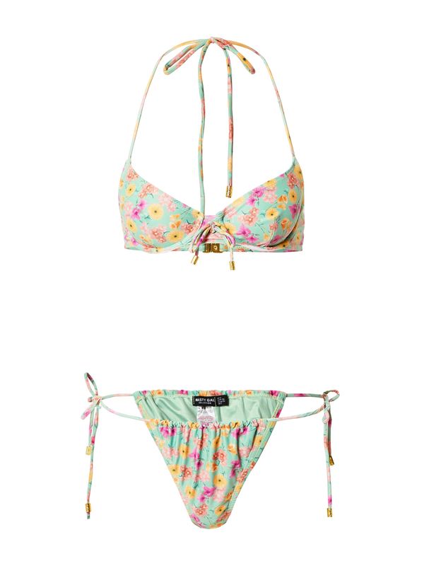 Nasty Gal Nasty Gal Bikini  rumena / meta / roza / staro roza