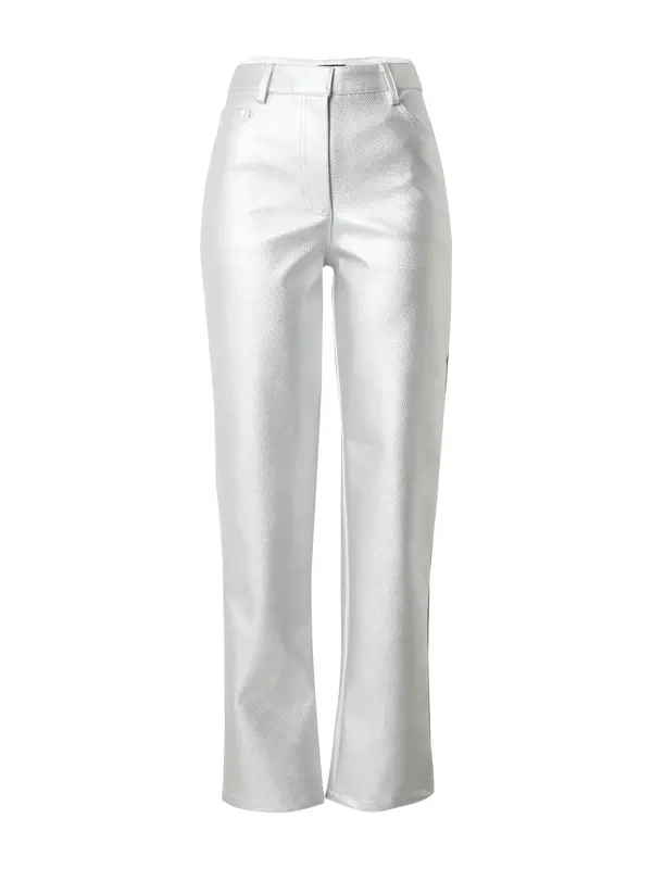 Nasty Gal Nasty Gal Hlače  srebrna