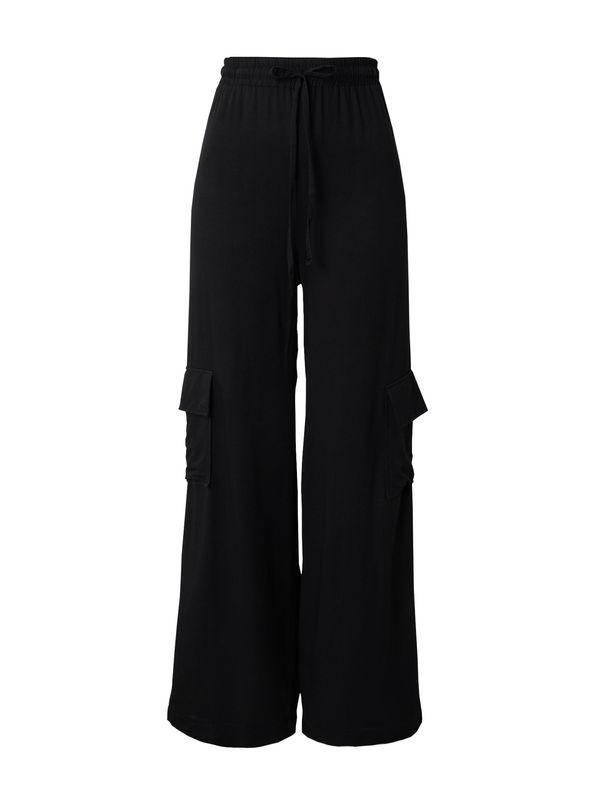 Nasty Gal Nasty Gal Kargo hlače  črna