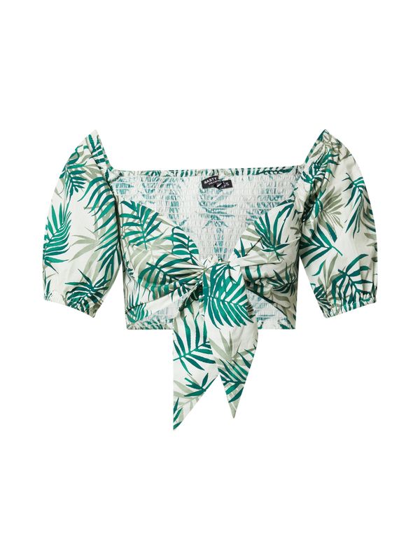 Nasty Gal Nasty Gal Majica  zelena / meta / pastelno zelena