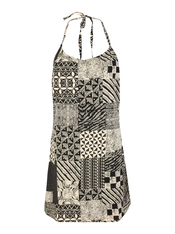 Nasty Gal Petite Nasty Gal Petite Obleka  bež / črna