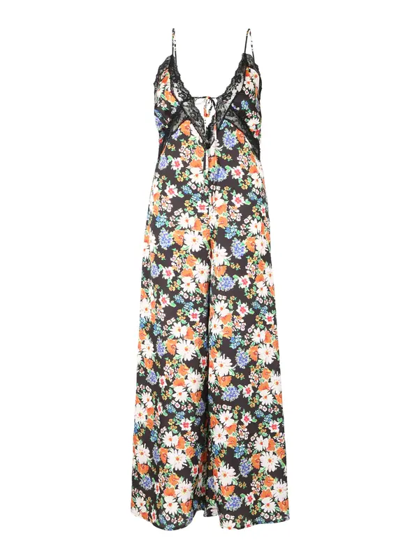 Nasty Gal Petite Nasty Gal Petite Poletna obleka  zelena / oranžna / črna / bela