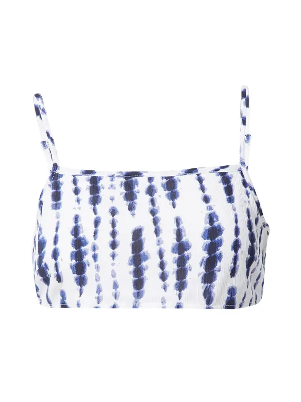 Nasty Gal Nasty Gal Top  temno modra / bela