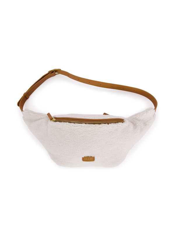 Nat&Nin Nat&Nin Torbica za okrog pasu 'Tracy'  kremna / konjak