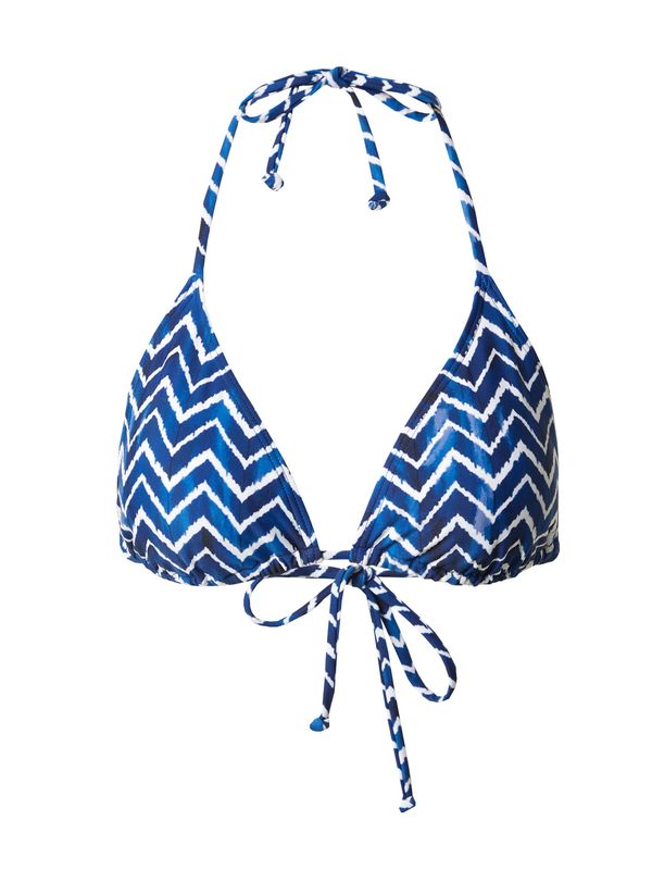 NATURANA NATURANA Bikini zgornji del  kraljevo modra / bela