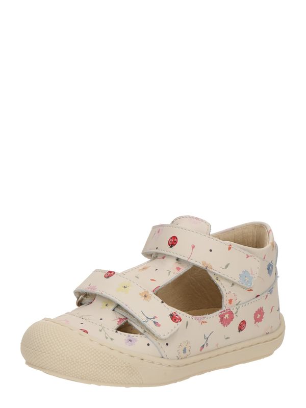 NATURINO NATURINO Copatki za prve korake  svetlo modra / roza / rdeča / volneno bela