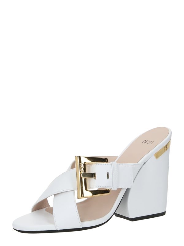 N°21 N°21 Nizki natikači  zlata / bela