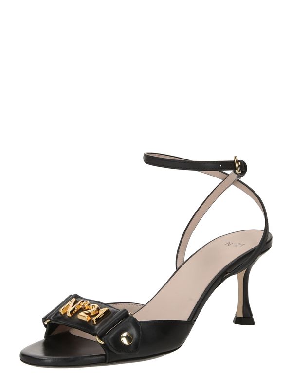 N°21 N°21 Sandali s paščki  zlata / črna